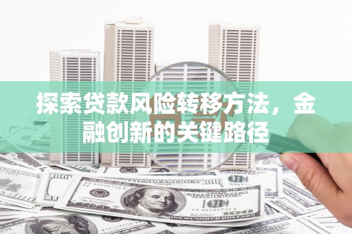 洛南探索贷款风险转移方法，金融创新的关键路径