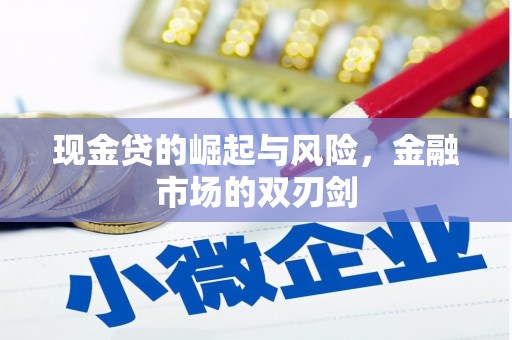 洛南现金贷的崛起与风险，金融市场的双刃剑