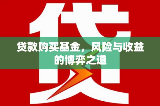 洛南贷款购买基金，风险与收益的博弈之道