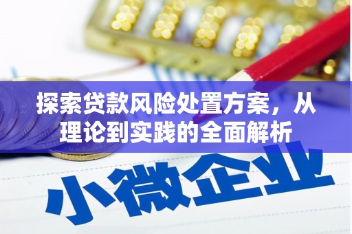 洛南探索贷款风险处置方案，从理论到实践的全面解析