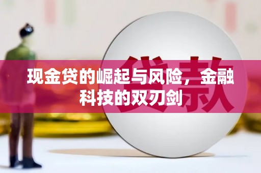 洛南现金贷的崛起与风险，金融科技的双刃剑
