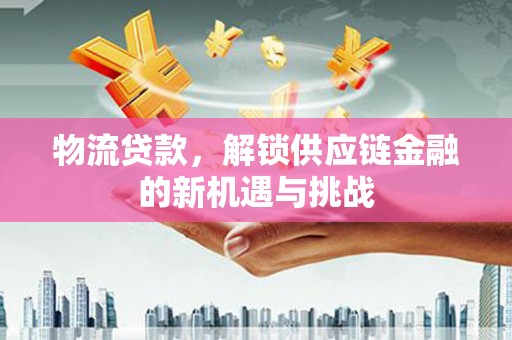 洛南物流贷款，解锁供应链金融的新机遇与挑战