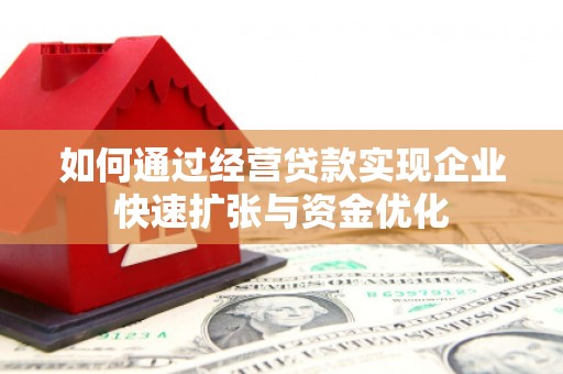 洛南如何通过经营贷款实现企业快速扩张与资金优化