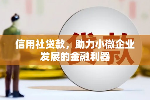 洛南信用社贷款，助力小微企业发展的金融利器
