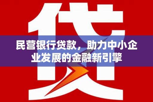 洛南民营银行贷款，助力中小企业发展的金融新引擎
