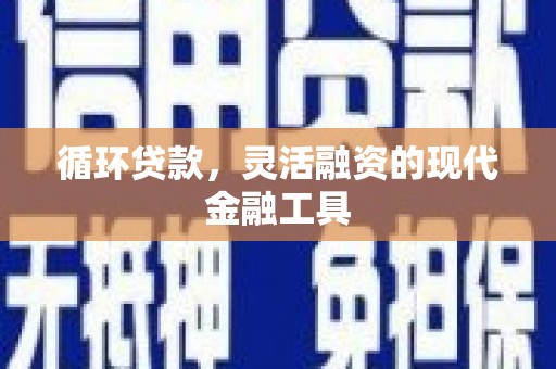 洛南循环贷款，灵活融资的现代金融工具
